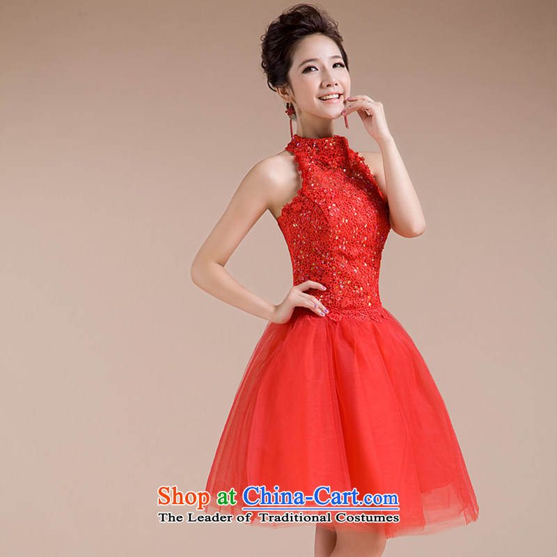 No new 2015 bride embroidered marriages wedding dresses Korean version of the new drink service, evening dresses LF924 BRIDESMAID XXXL suzhou embroidery brides, shipment has been pressed shopping on the Internet