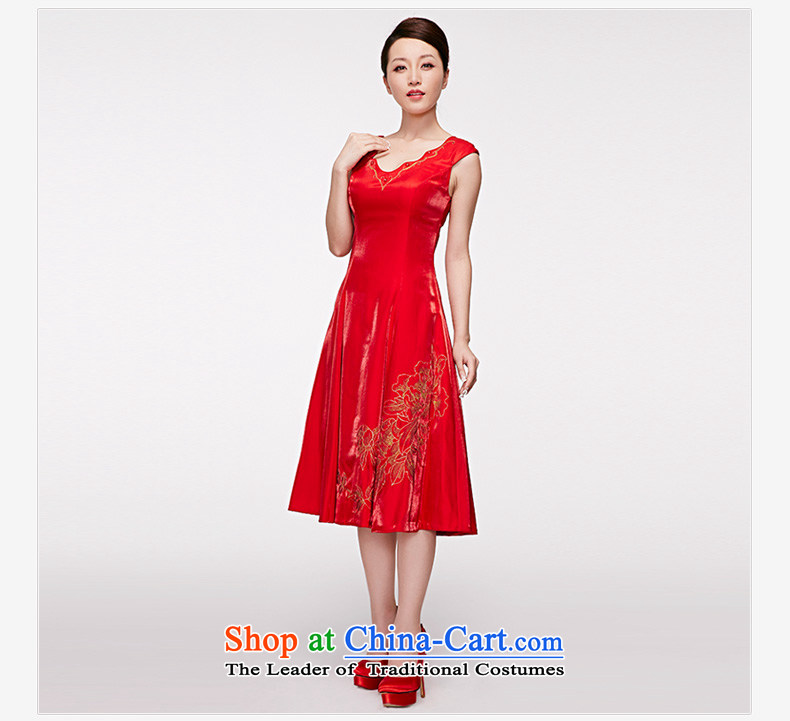 Wooden spring and summer of 2015 really Red Dress Chinese embroidery marriage bridal dresses wedding dresses bows services 05 Red L Photo 70106, prices, brand platters! The elections are supplied in the national character of distribution, so action, buy now enjoy more preferential! As soon as possible.