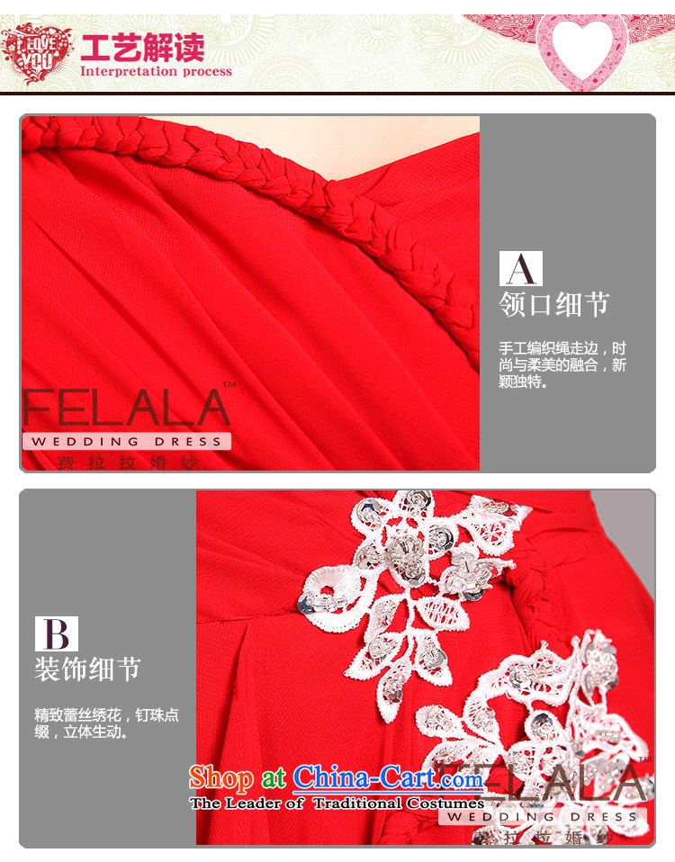 Ferrara 2015 new red lace a shoulder long bride toasting champagne dress uniform Korean Sau San Choon M pictures, prices, brand platters! The elections are supplied in the national character of distribution, so action, buy now enjoy more preferential! As soon as possible.