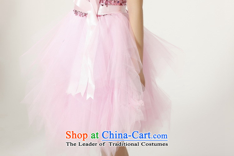 The water women 2014 bride bridesmaid short of marriage dress bows off-chip lace bon bon skirt small pink dresses M picture, prices, brand platters! The elections are supplied in the national character of distribution, so action, buy now enjoy more preferential! As soon as possible.