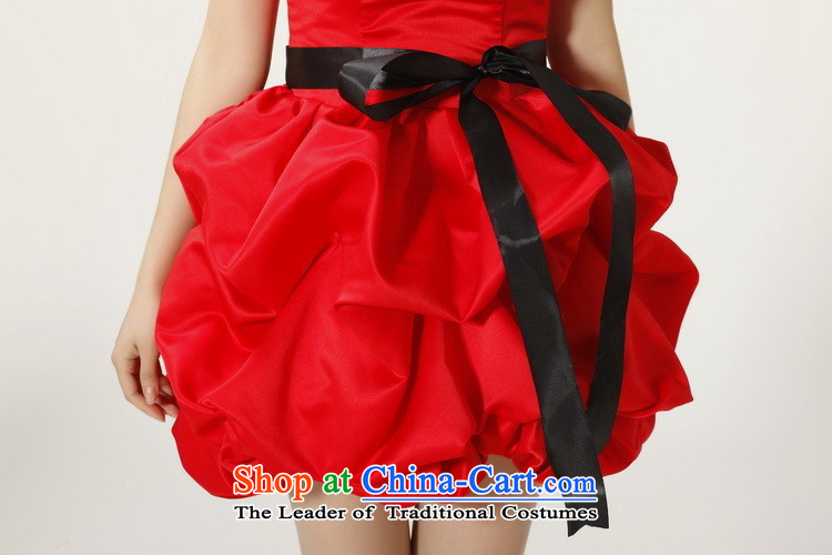 The water women 2014 bride bridesmaid bows short of evening dresses wedding Dinner Performances bon bon small red dress S picture, prices, brand platters! The elections are supplied in the national character of distribution, so action, buy now enjoy more preferential! As soon as possible.
