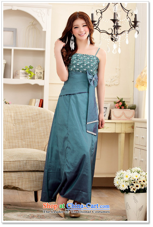 Elegant and well refined Jk2.yy lace water drilling Sau San gown aubergine XXL picture, prices, brand platters! The elections are supplied in the national character of distribution, so action, buy now enjoy more preferential! As soon as possible.