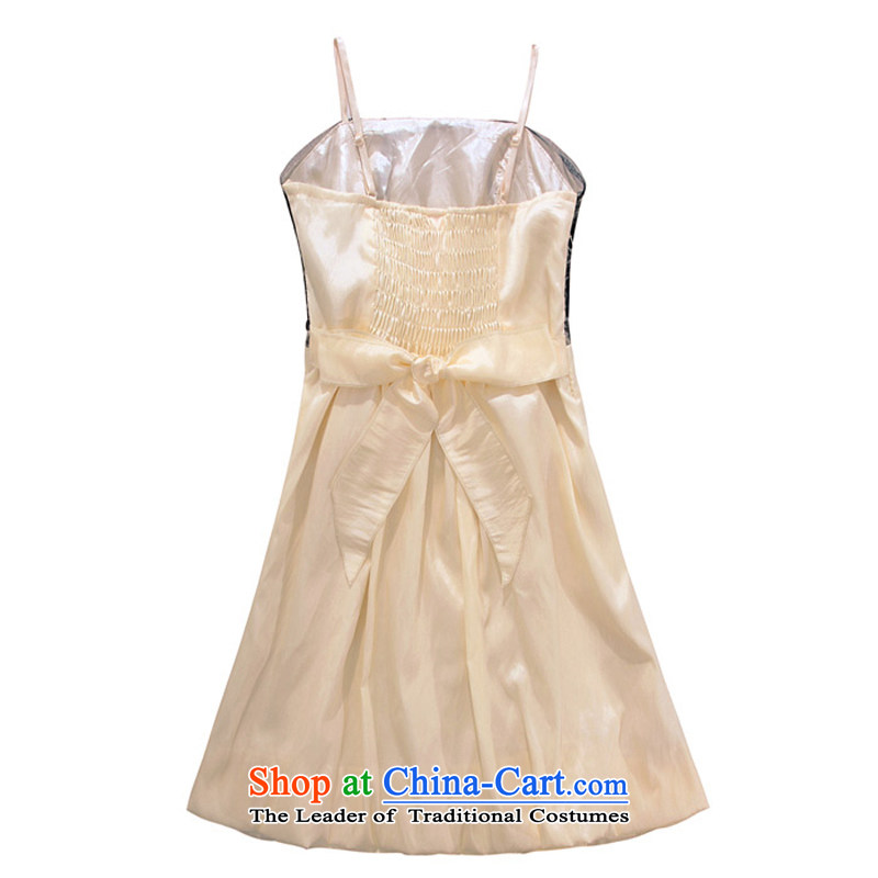 The Korean version of sweet received Jk2.yy kidney lanterns strap dress dresses champagne color code ,JK2.YY,,, are shopping on the Internet