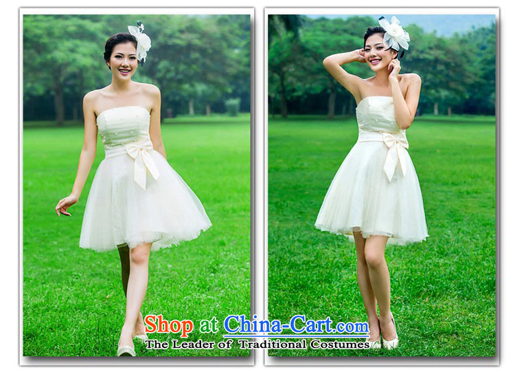A bride wedding dresses champagne color small dress marriage services bridesmaid skirts toasting champagne evening dresses 331 L picture, prices, brand platters! The elections are supplied in the national character of distribution, so action, buy now enjoy more preferential! As soon as possible.