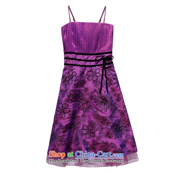 2014 Good retro workmanship Jk2.yy value lint-free waist straps to spend thin dress dresses purple XXL picture, prices, brand platters! The elections are supplied in the national character of distribution, so action, buy now enjoy more preferential! As soon as possible.