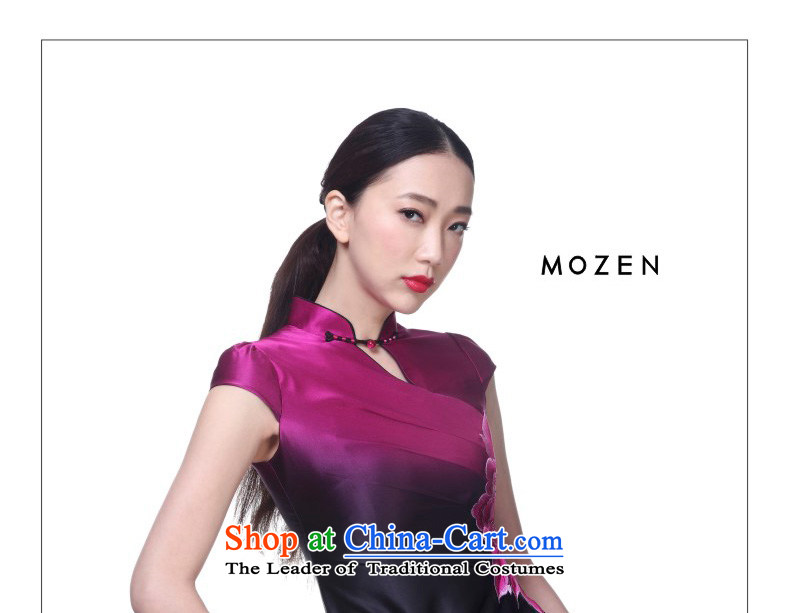 The 2015 summer wood really new Chinese Antique embroidery cheongsam dress dress nights gradient. pack mail 21943 11 light blue XXXL picture, prices, brand platters! The elections are supplied in the national character of distribution, so action, buy now enjoy more preferential! As soon as possible.