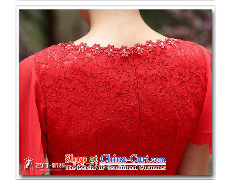 A bride wedding dresses manually lace red flower Sau San bows Dress Short of dress 345 M picture, prices, brand platters! The elections are supplied in the national character of distribution, so action, buy now enjoy more preferential! As soon as possible.