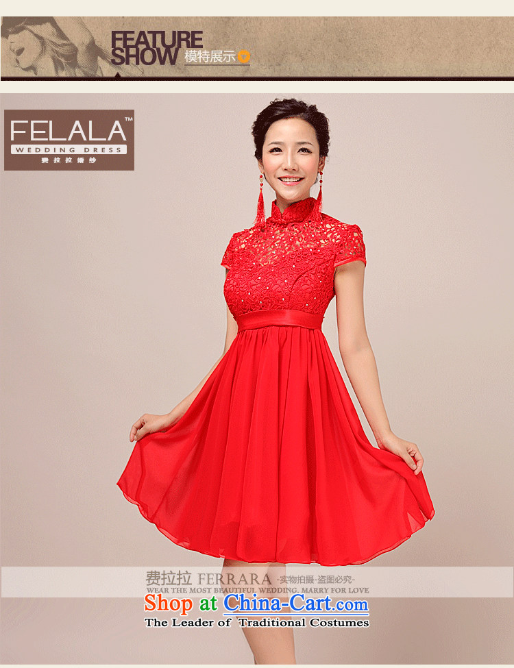 Ferrara dress 2015 new red short, lace retro bride Top Loin of large graphics thin pregnant women dress red S picture, prices, brand platters! The elections are supplied in the national character of distribution, so action, buy now enjoy more preferential! As soon as possible.