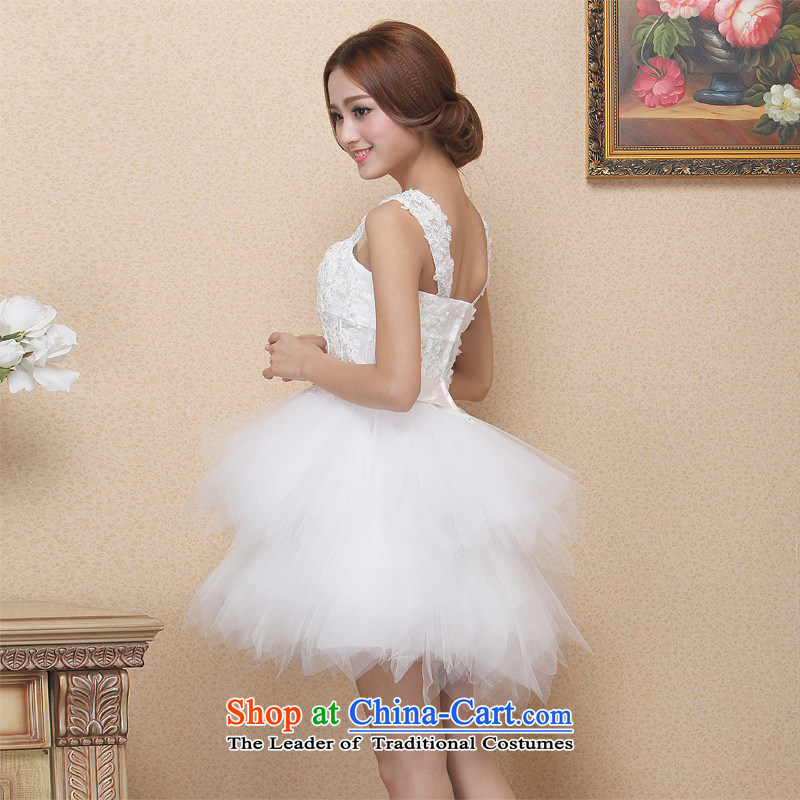 Name the new 2015 bride door stylish Sweet Little Princess dress bon bon skirt sweet lovely 121 M, a bride shopping on the Internet has been pressed.