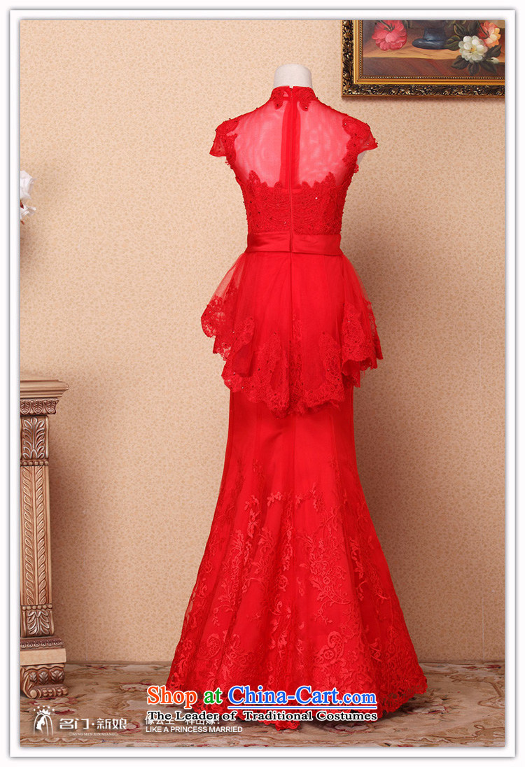 A new dresses bride 2015 retro red lace dress bows dress red crowsfoot 350 L picture, prices, brand platters! The elections are supplied in the national character of distribution, so action, buy now enjoy more preferential! As soon as possible.