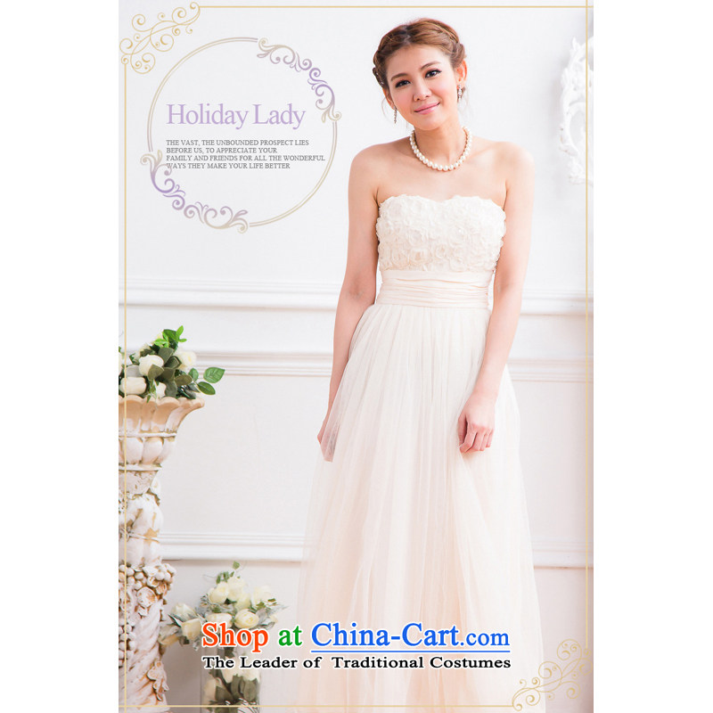 The end of the light _MO_ stylish QIAN wedding dresses pregnant women small pink dresses and Mesh Chest bridesmaid dress wholesale 2328 meters are all codes