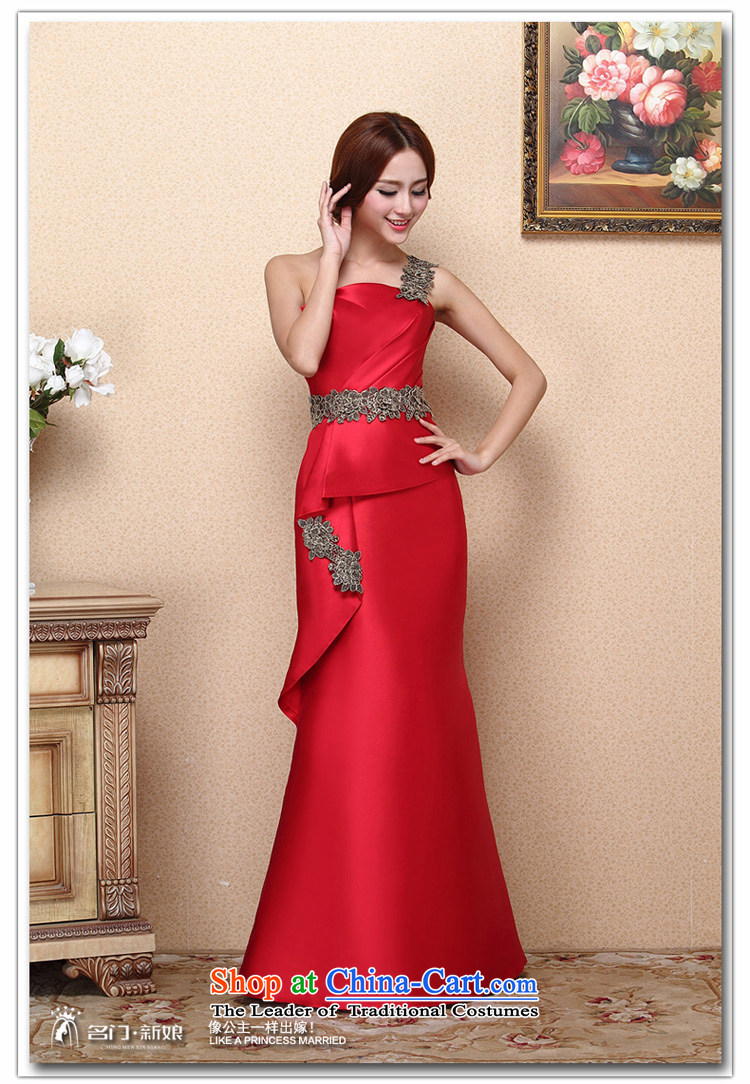 A new bride 2015 Red Dress stylish bows dress shoulder crowsfoot video thin dress 661 M picture, prices, brand platters! The elections are supplied in the national character of distribution, so action, buy now enjoy more preferential! As soon as possible.