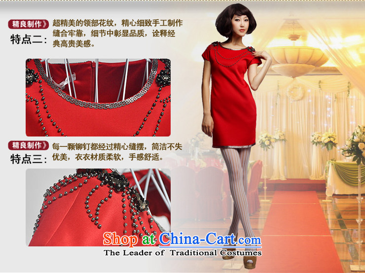 Mak-hee bows to red bridal dresses Western big small spike bead dresses bows services bridesmaids dresses evening dresses red Sau San L/165 picture, prices, brand platters! The elections are supplied in the national character of distribution, so action, buy now enjoy more preferential! As soon as possible.