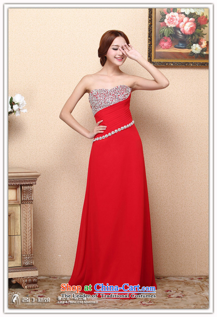 A new bride 2015 Red Dress bows dress long gown luxurious 684 drill, prices, picture M brand platters! The elections are supplied in the national character of distribution, so action, buy now enjoy more preferential! As soon as possible.