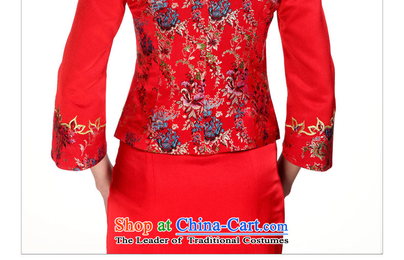 Wooden spring of 2015 is really the new bride elegant evening embroidery wedding dresses blouses package mail 80616 04 deep red L picture, prices, brand platters! The elections are supplied in the national character of distribution, so action, buy now enjoy more preferential! As soon as possible.