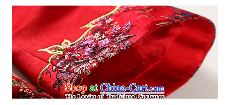 Wooden spring of 2015 is really the new bride elegant evening embroidery wedding dresses blouses package mail 80616 04 deep red L picture, prices, brand platters! The elections are supplied in the national character of distribution, so action, buy now enjoy more preferential! As soon as possible.