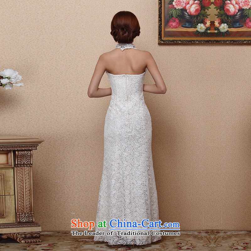 A new dresses bride 2015 champagne color dress of drill mount also dress 691 luxurious L, a bride shopping on the Internet has been pressed.