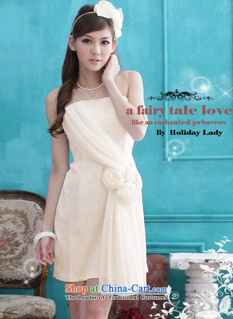 The end of the light (MO) Korean QIAN female skirt Greek style flower bud small dress evening dress dress dresses 2225 Yellow are code picture, prices, brand platters! The elections are supplied in the national character of distribution, so action, buy now enjoy more preferential! As soon as possible.