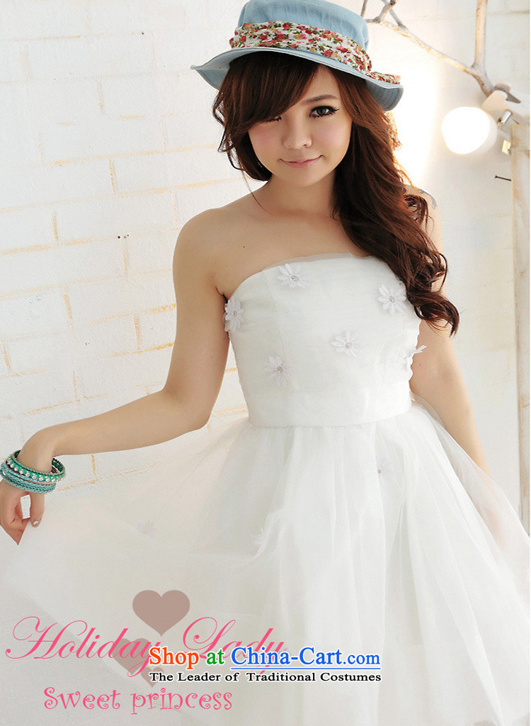 The end of the light (MO) QIAN banquet dress sweet princess embroidery sunflower bon bon candle dress bridesmaid sister replace short) 2260 white pictures, prices are code, brand platters! The elections are supplied in the national character of distribution, so action, buy now enjoy more preferential! As soon as possible.