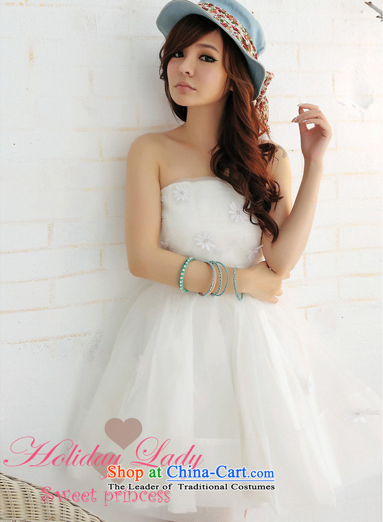 The end of the light (MO) QIAN banquet dress sweet princess embroidery sunflower bon bon candle dress bridesmaid sister replace short) 2260 white pictures, prices are code, brand platters! The elections are supplied in the national character of distribution, so action, buy now enjoy more preferential! As soon as possible.