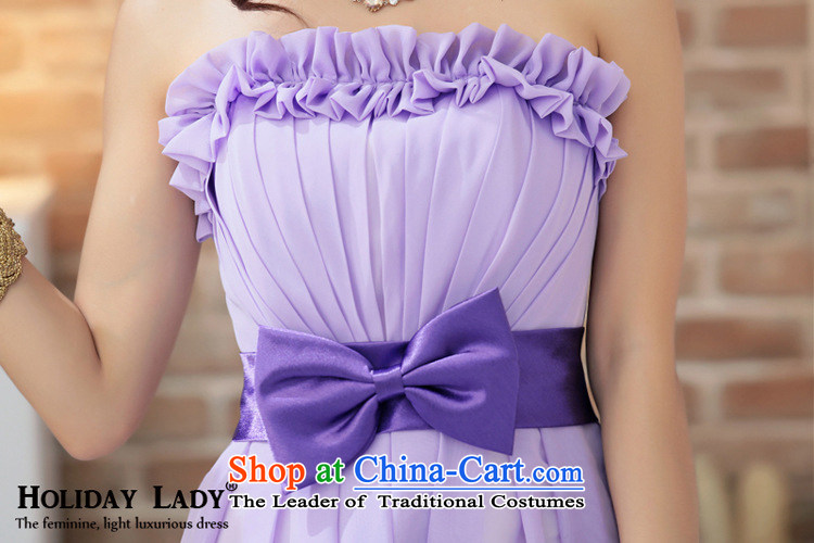 The end of the light (QIAN MO) Breast Stereo Bow Tie elegant short, party appointments reception dress skirt 2296 new color gray XL Photo, prices, brand platters! The elections are supplied in the national character of distribution, so action, buy now enjoy more preferential! As soon as possible.