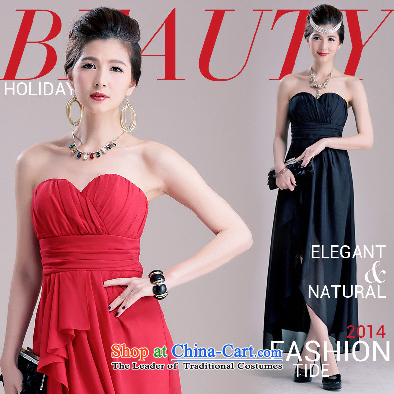 The end of the light (MO) QIAN noble chest draw wrinkle the forklift truck Sau San long gown dinner small dresses-2383 red XL Photo, prices, brand platters! The elections are supplied in the national character of distribution, so action, buy now enjoy more preferential! As soon as possible.