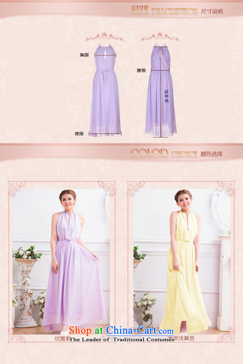 The end of the light (MO) Bride color QIAN toasting champagne evening dresses long bare shoulders Sau San banquet dress bridesmaid dress 2,332 Cambodians purple L picture, prices, brand platters! The elections are supplied in the national character of distribution, so action, buy now enjoy more preferential! As soon as possible.