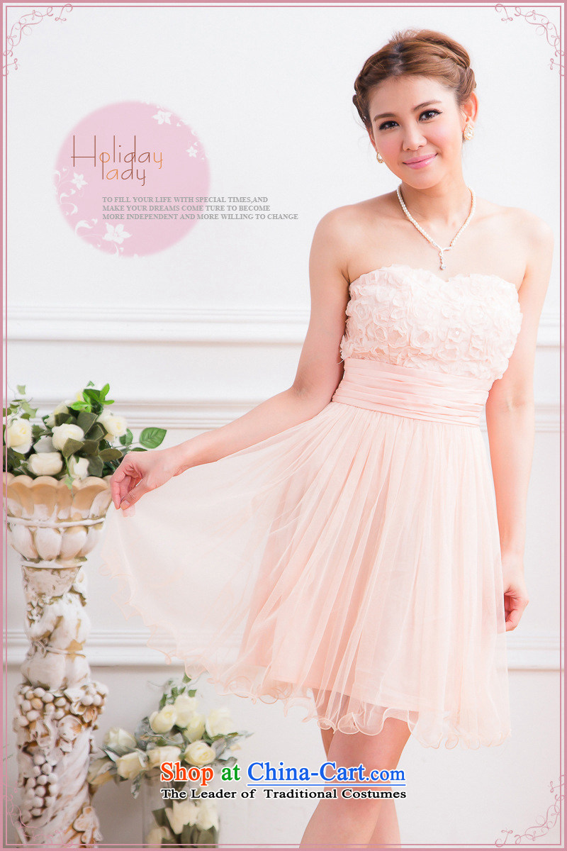 The end of the light (MO) 2013 married QIAN bridesmaid princess dress small dress wedding dresses 23,270,000 m apricot XL Photo, prices, brand platters! The elections are supplied in the national character of distribution, so action, buy now enjoy more preferential! As soon as possible.