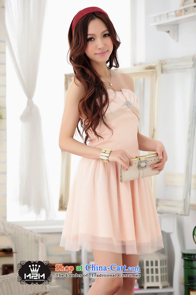 The end of the light (MO) two spelling QIAN color gauze wiping the chest princess small dress ocean skirt 6232 skirt are code pictures, pink price, brand platters! The elections are supplied in the national character of distribution, so action, buy now enjoy more preferential! As soon as possible.