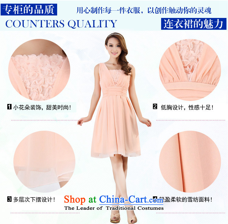 The end of the light (MO) 2013 new QIAN stereo stitching Korean bridesmaid long small dress gliding chiffon sister vest skirt 9013 Short purple are code picture, prices, brand platters! The elections are supplied in the national character of distribution, so action, buy now enjoy more preferential! As soon as possible.