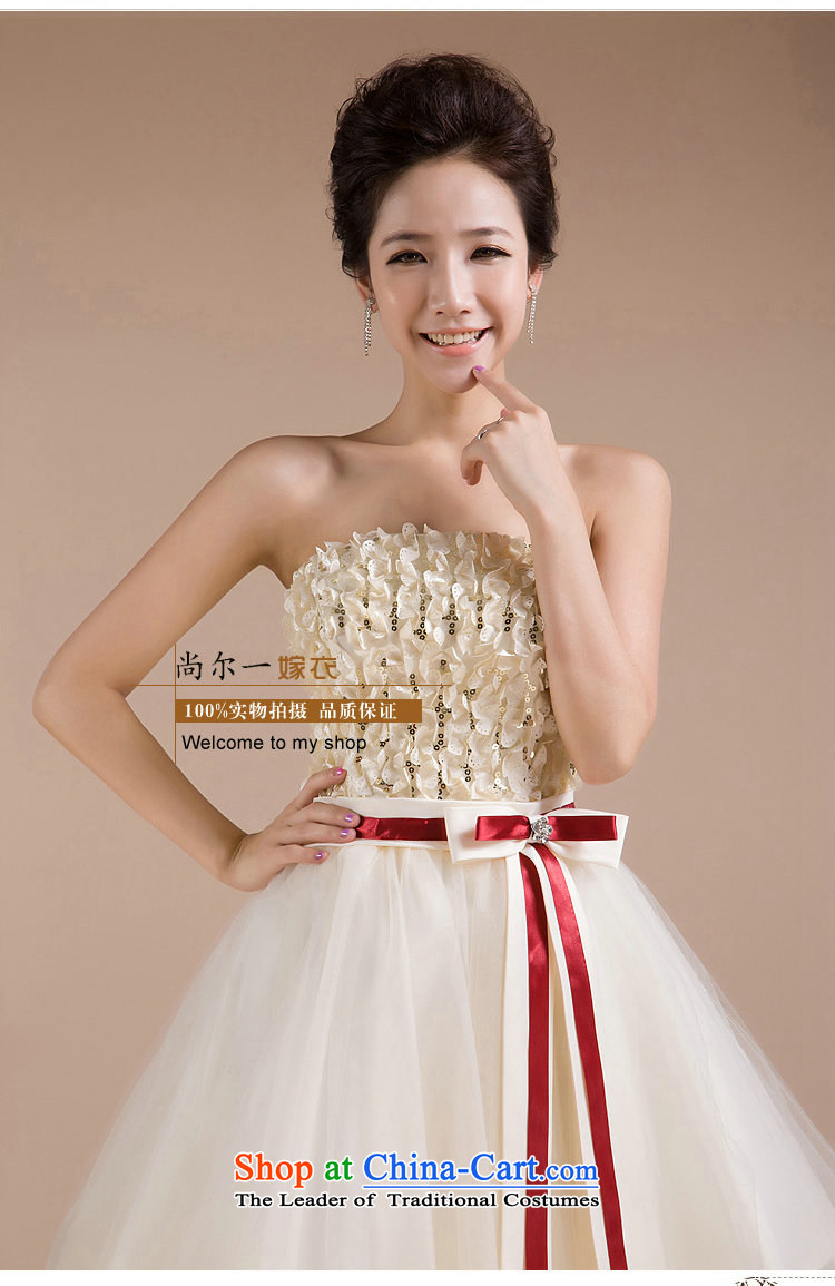 Naoji a bride wedding dress red short, wipe the Chest dinner drink service bridesmaid dress new small dress XS587 White XL Photo, prices, brand platters! The elections are supplied in the national character of distribution, so action, buy now enjoy more preferential! As soon as possible.