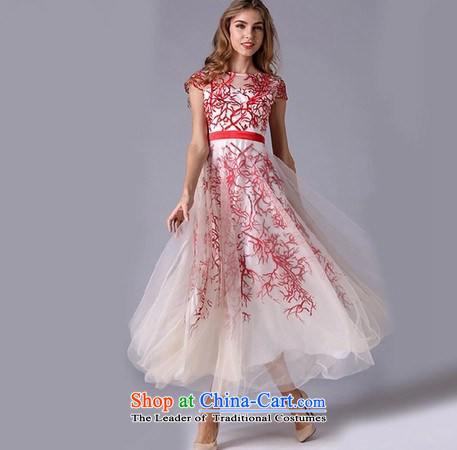 Monari's 2014 stars show, embroidery large web dress dresses dress bridesmaid skirt 6005 Red XL Photo, prices, brand platters! The elections are supplied in the national character of distribution, so action, buy now enjoy more preferential! As soon as possible.