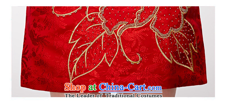 Wooden spring and summer of 2015 is really the new bride embroidered red short of Qipao wedding dress female package mail 01238 05 red XL Photo, prices, brand platters! The elections are supplied in the national character of distribution, so action, buy now enjoy more preferential! As soon as possible.