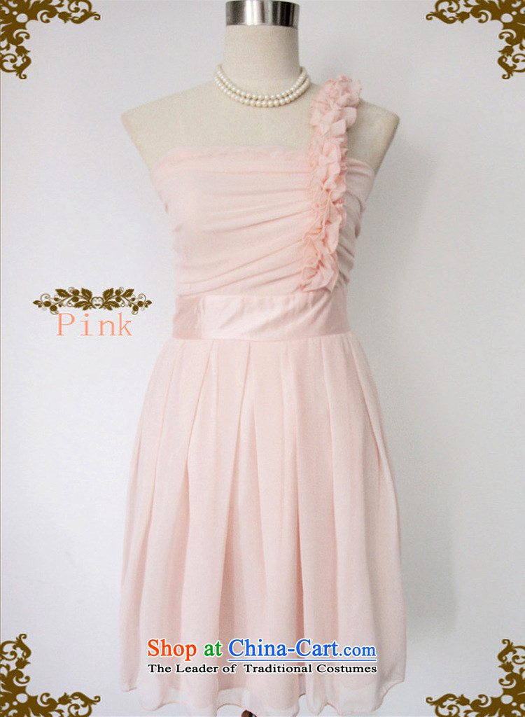 The end of the light (MO) Korean QIAN female Beveled Shoulder shoulder billowy flounces sweet little dress dress bridesmaids 2251 apricot color pictures, prices, XL brand platters! The elections are supplied in the national character of distribution, so action, buy now enjoy more preferential! As soon as possible.