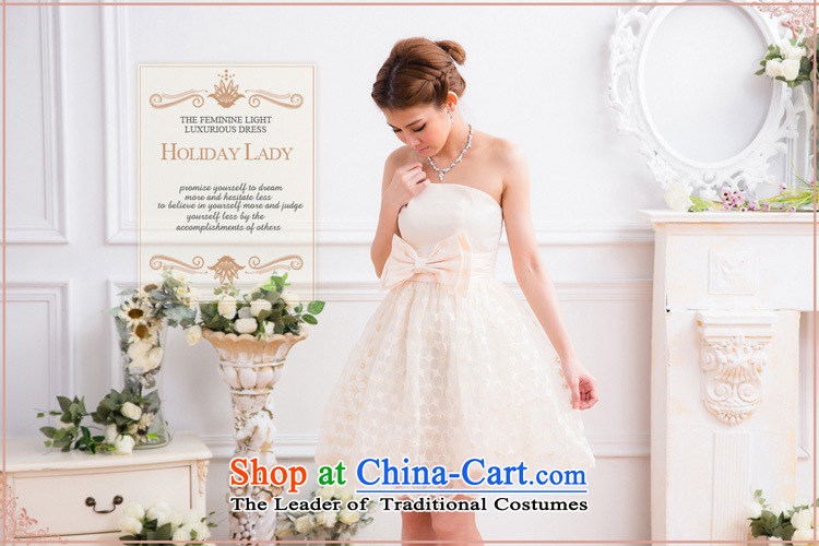 The end of the light (MO) Korean small QIAN dress bridesmaid dresses banquet princess small dress larger dress code are useful 2,315 champagne picture, prices, brand platters! The elections are supplied in the national character of distribution, so action, buy now enjoy more preferential! As soon as possible.