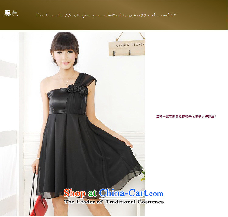 The end of the light (QIAN M Beveled Shoulder chiffon dresses bridesmaid service banquet hosted services bows wholesale agent 0877holiday long black M picture, prices, brand platters! The elections are supplied in the national character of distribution, so action, buy now enjoy more preferential! As soon as possible.