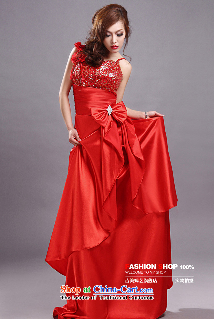 Wedding dress Kyrgyz-american married arts new 2015 straps Korean Red LS275 to Sau San bridal dresses red L picture, prices, brand platters! The elections are supplied in the national character of distribution, so action, buy now enjoy more preferential! As soon as possible.