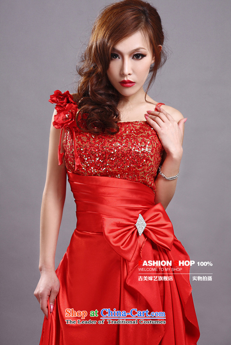 Wedding dress Kyrgyz-american married arts new 2015 straps Korean Red LS275 to Sau San bridal dresses red L picture, prices, brand platters! The elections are supplied in the national character of distribution, so action, buy now enjoy more preferential! As soon as possible.