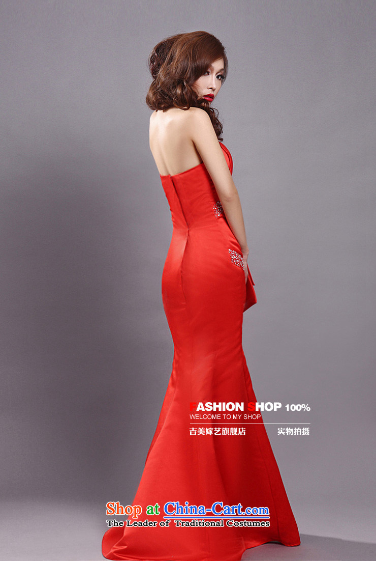 Wedding dress Kyrgyz-american married new anointed arts 2015 Chest Korean Red LS510 bridal dresses Sau San crowsfoot red XS picture, prices, brand platters! The elections are supplied in the national character of distribution, so action, buy now enjoy more preferential! As soon as possible.