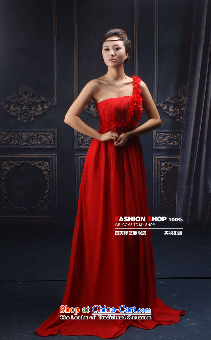 Wedding dress Kyrgyz-american married arts shoulder the new 2015 Korean Red LS199 to Sau San bridal dresses red L picture, prices, brand platters! The elections are supplied in the national character of distribution, so action, buy now enjoy more preferential! As soon as possible.
