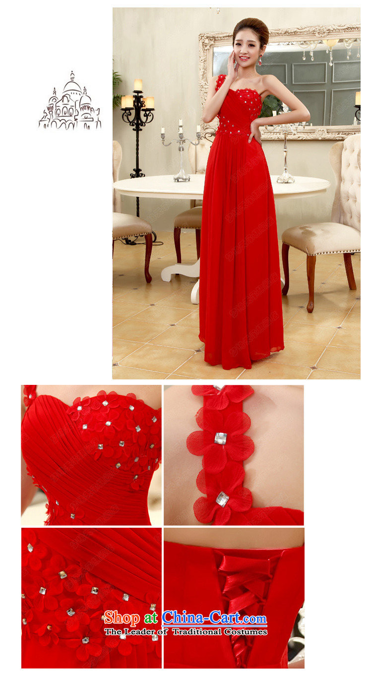 The leading edge of the days of the bows services will serve dinner bridesmaid to be female long wedding dress 2015 autumn and winter 7566 red tie) s 1.9 feet waist picture, prices, brand platters! The elections are supplied in the national character of distribution, so action, buy now enjoy more preferential! As soon as possible.