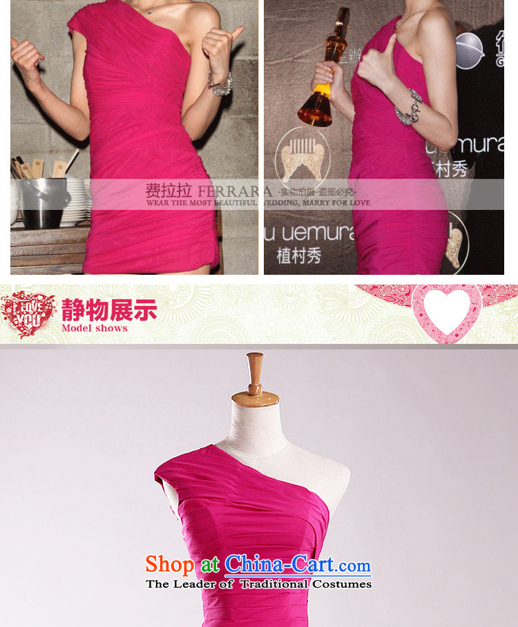 Ferrara small dress short of annual meetings of the evening dress shoulder bridesmaid services moderator sister dress Chun S Suzhou shipment picture, prices, brand platters! The elections are supplied in the national character of distribution, so action, buy now enjoy more preferential! As soon as possible.