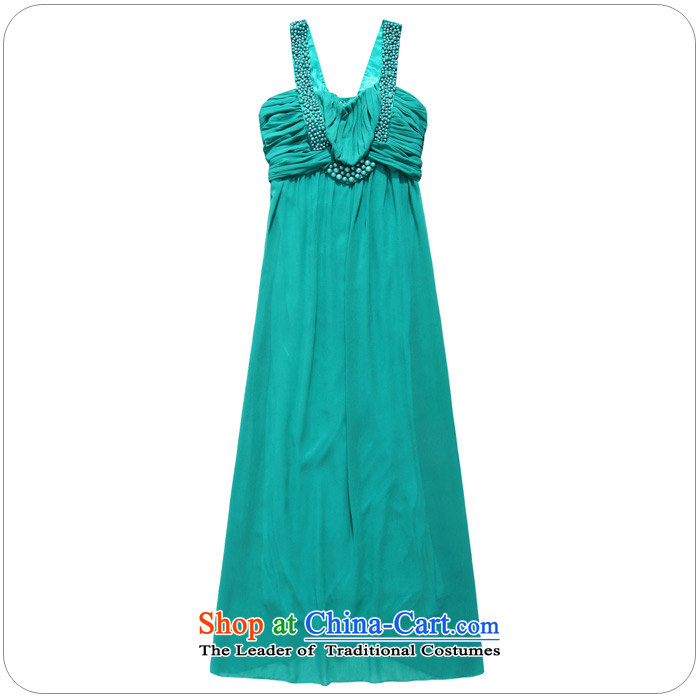  High-end atmospheric manually Jk2.yy nail-ju long skirt chiffon dresses larger long evening dinner dress Paock Green 2XL recommendations about 155 pictures, prices, brand platters! The elections are supplied in the national character of distribution, so action, buy now enjoy more preferential! As soon as possible.