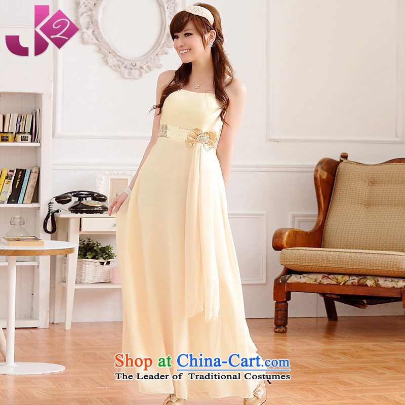 Stylish simplicity of Jk2.yy demeanor turns off-chip bow-tie drill strap long skirt small dress suits skirts XL green lake are recommended 100 yards around 922.747 ,JK2.YY,,, shopping on the Internet