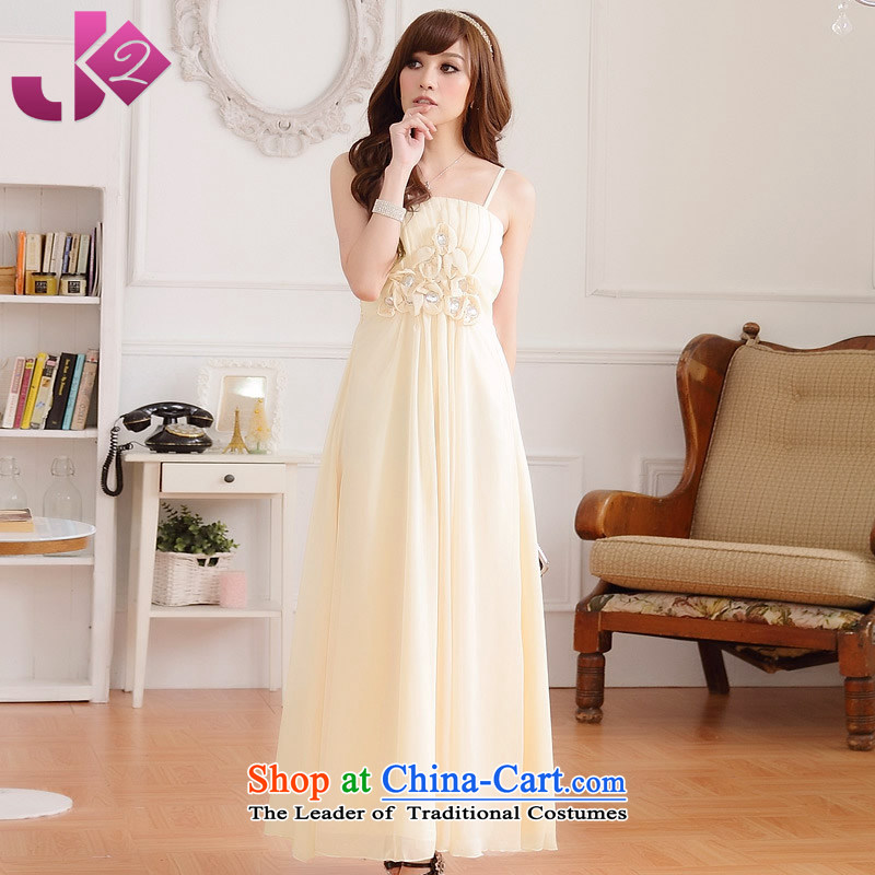  The stylish Jk2.yy wedding dress Bridal Services bridesmaid presided over a drink banquet dinner dress strap chiffon dresses green XL recommendations about 130 ,JK2.YY,,, shopping on the Internet