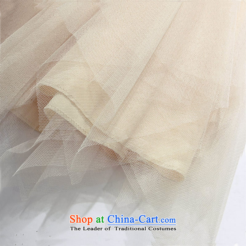 Jk2.yy sweet bridesmaid Dress Short exquisite flowers of the female depilation chest dresses larger female Korean autumn to intensify the white loaded 3XL recommendations about 165 ,JK2.YY,,, shopping on the Internet