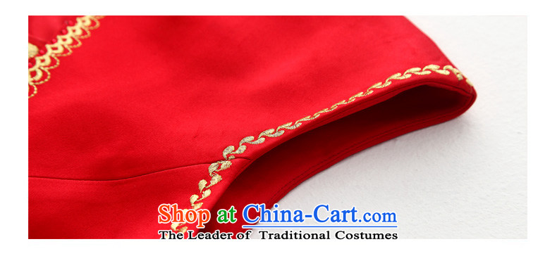 True 2015 : The new Korean bridal dresses embroidered Chinese bows services marriage services winter cheongsam dress Convention No. 21931 05 red L picture, prices, brand platters! The elections are supplied in the national character of distribution, so action, buy now enjoy more preferential! As soon as possible.