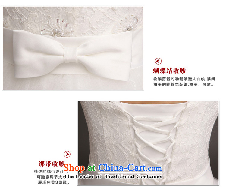 In the early 2015 new man bridesmaid dress shoulders lace white short, maiden honey sister skirt Korean small white dresses Sau San XL Photo, prices, brand platters! The elections are supplied in the national character of distribution, so action, buy now enjoy more preferential! As soon as possible.