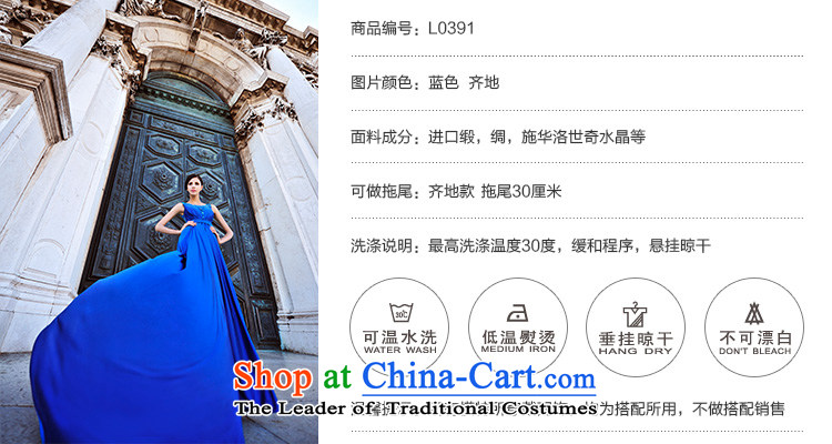 Full Chamber Fang 2015 Venice New 2 shoulder straps engraving bride dress bows Service Decoration evening dresses L20391  165-L Blue Photo, prices, brand platters! The elections are supplied in the national character of distribution, so action, buy now enjoy more preferential! As soon as possible.