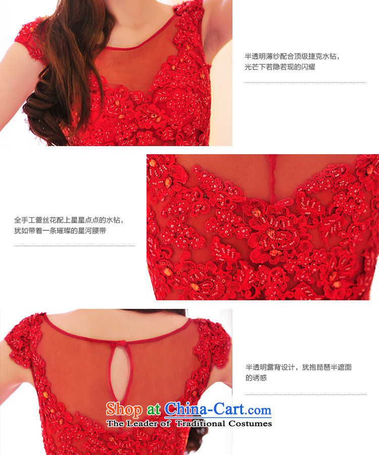 Full Chamber Fang 2015 new bride dress red dress uniform bows spring long strap lace dress L21473 RED 165-M picture, prices, brand platters! The elections are supplied in the national character of distribution, so action, buy now enjoy more preferential! As soon as possible.